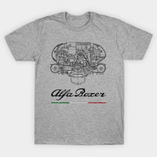 Italian Boxer engine T-Shirt